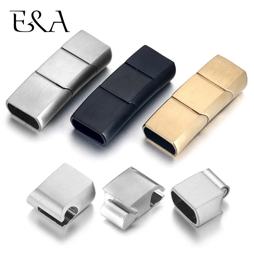 Jewelry Making Metal Supplies - Extended Stainless Steel Clasp Three Parts