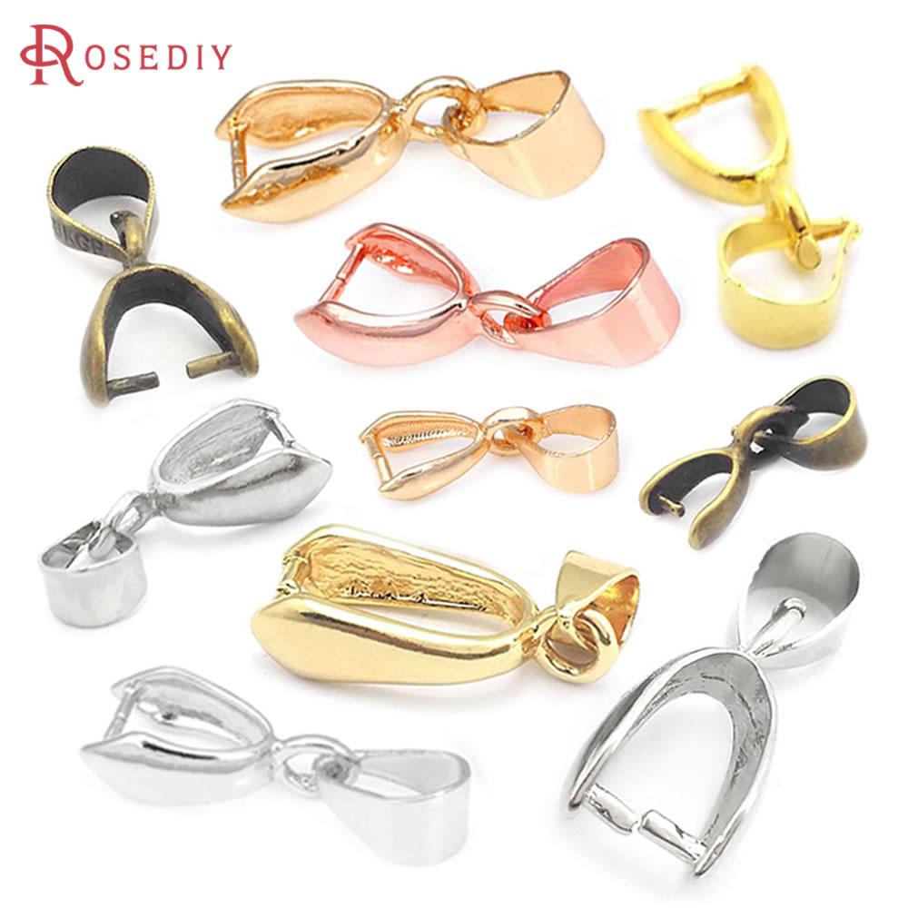 Jewelry Making Charms - 20PCS Clasp Height 5MM 6MM 7MM