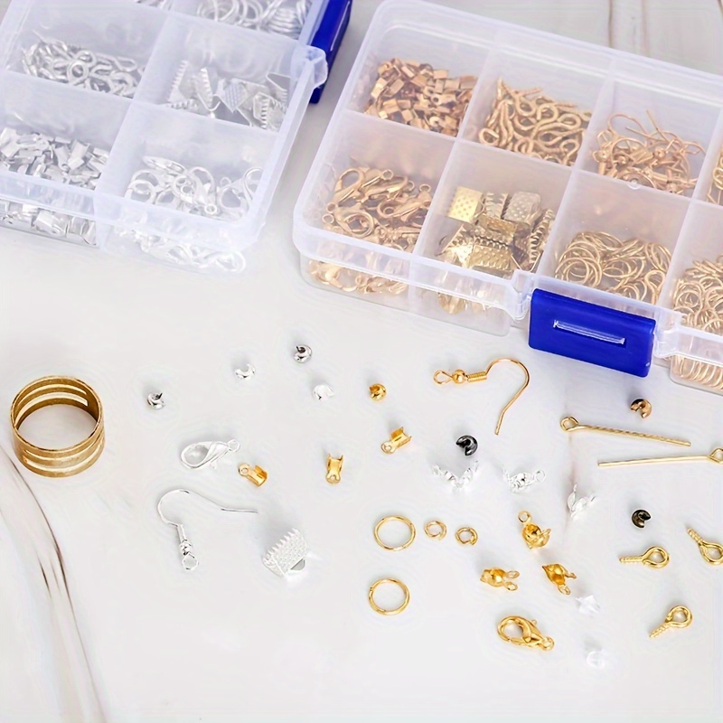 Jewelry Making Jump Rings - 1420pcs 1box Jewelry Findings Set Earring