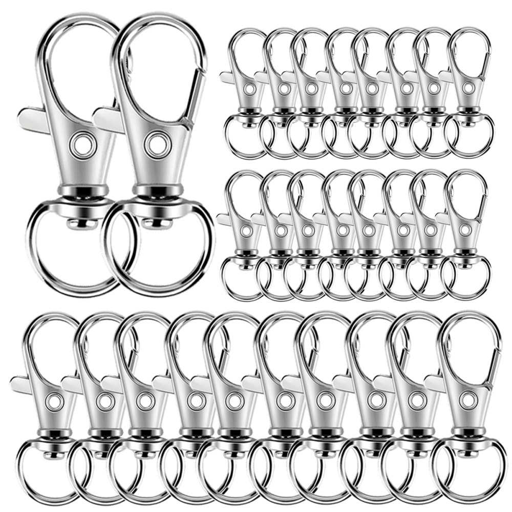 25-200Pcs Metal Swivel Snap Ho - Jewelry Making Kit For Beginners recension och pris