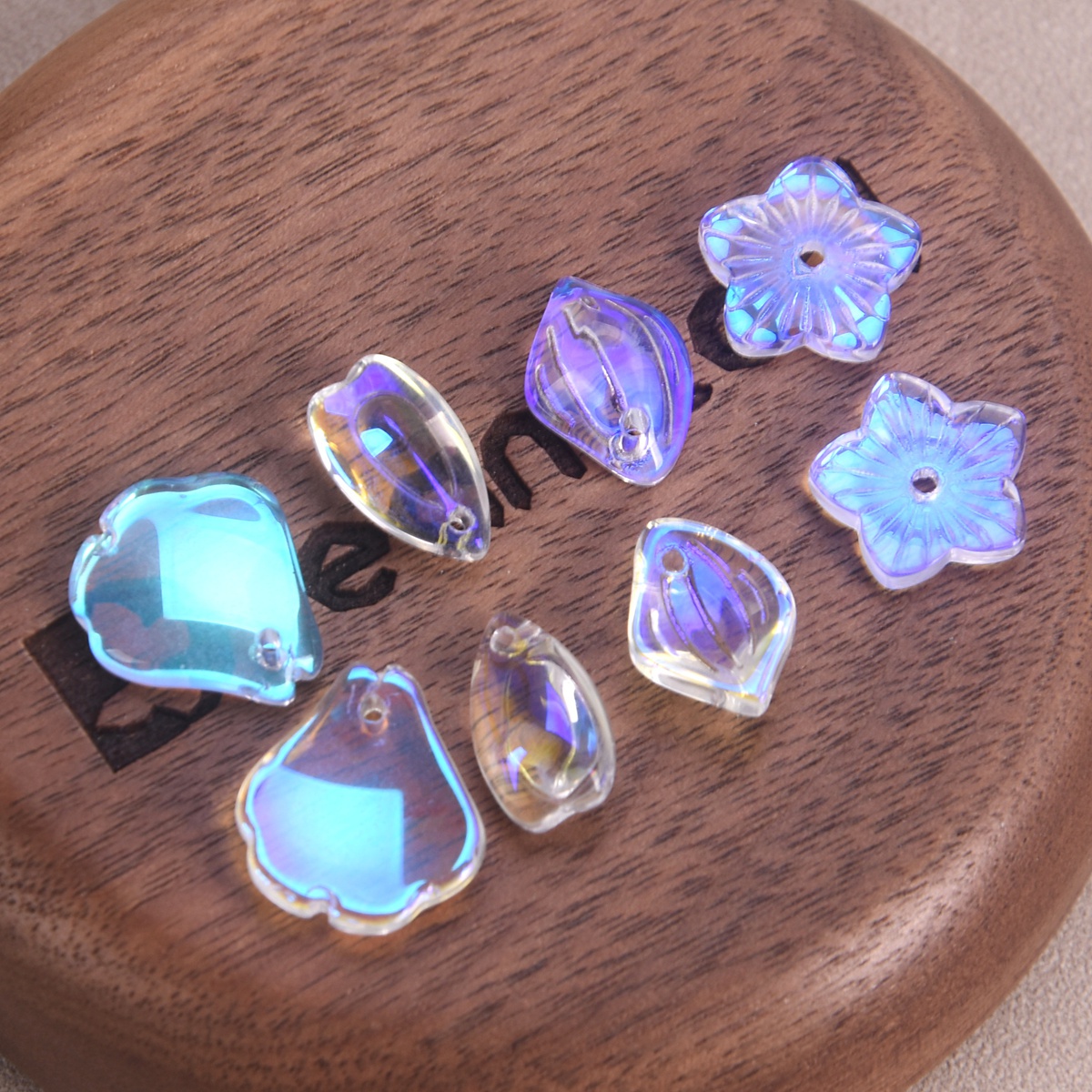 10pcs Clear Aurora Moonlight C - Jewelry Making Qc recension och pris
