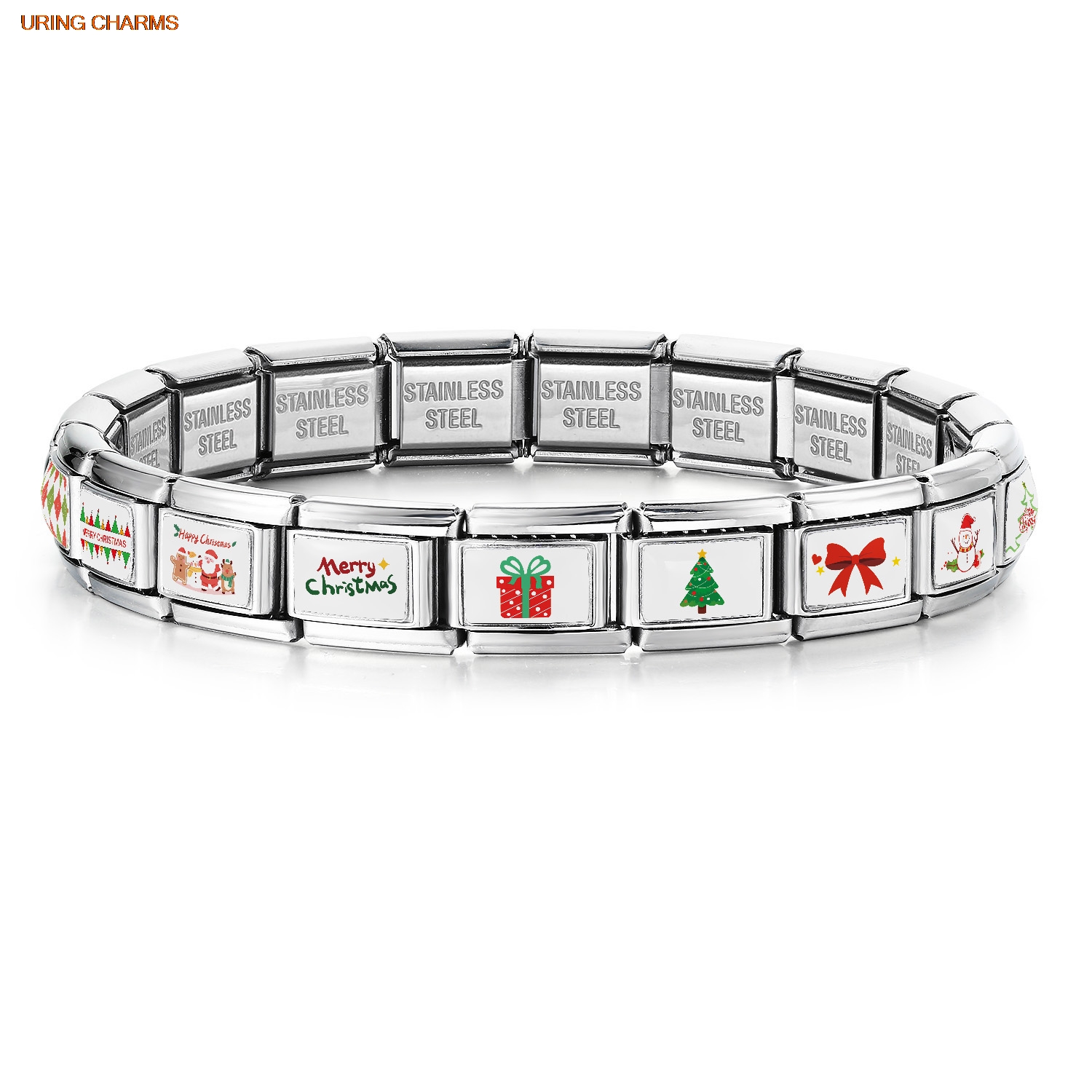 Classic Christmas Charm Chain  - Jewelry Making Gloves recension och pris