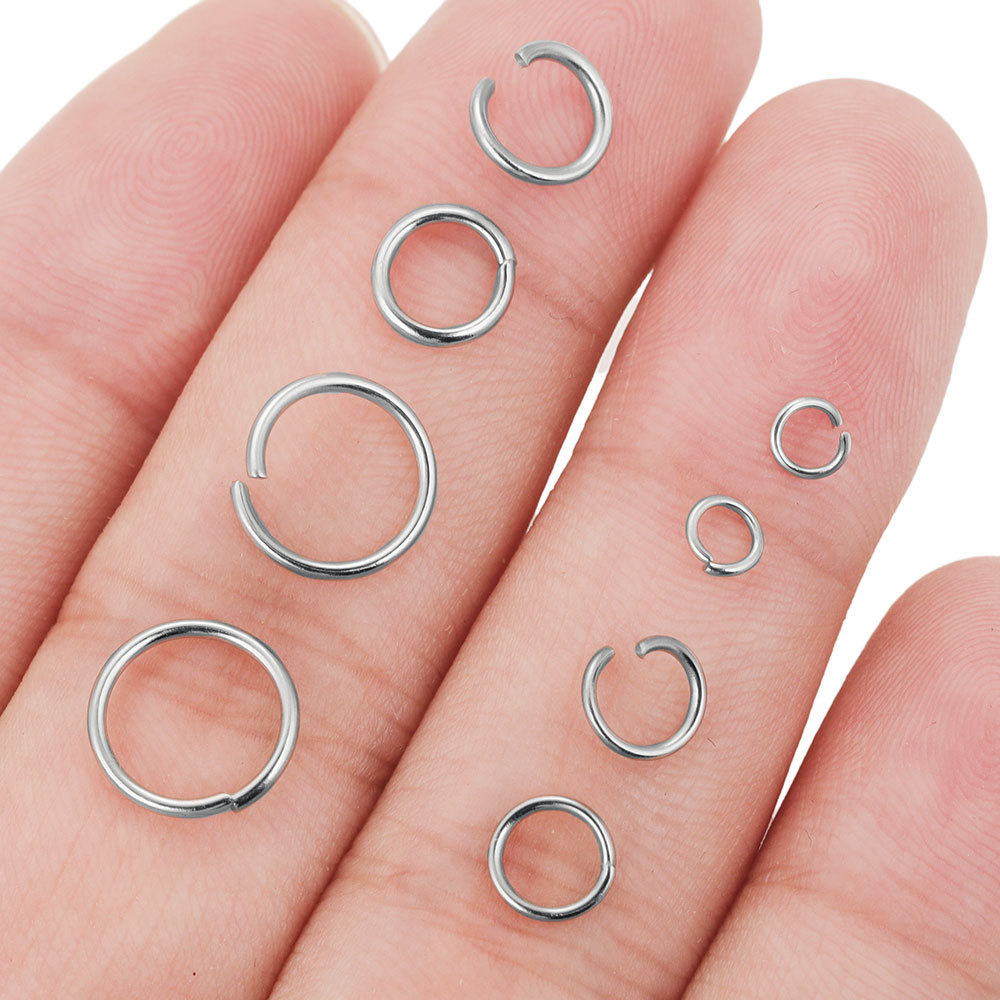 1200pcs Stainless Steel Jump R - Jewelry Making Jump Rings recension och pris