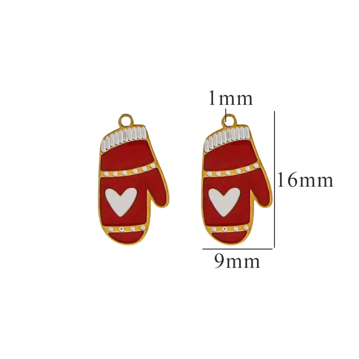 OIMG Stainless Steel Gold Plat - Jewelry Making Gloves recension och pris