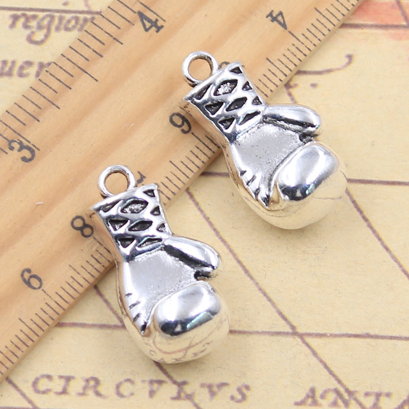 5pcs Charms 3D Boxing Glove Fi - Jewelry Making Gloves recension och pris