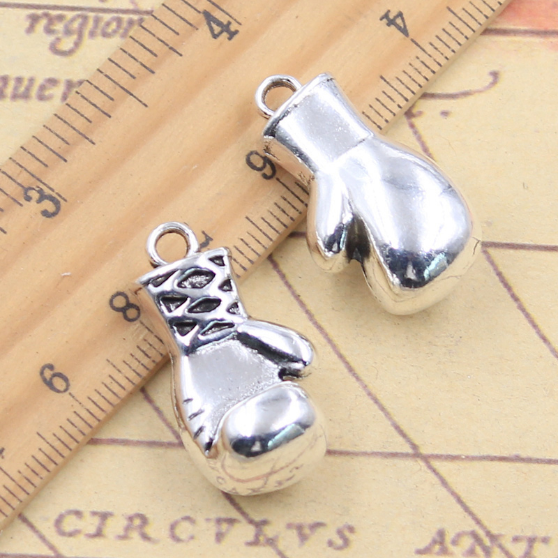 5pcs Charms 3D Boxing Glove Fi - Jewelry Making Gloves recension och pris