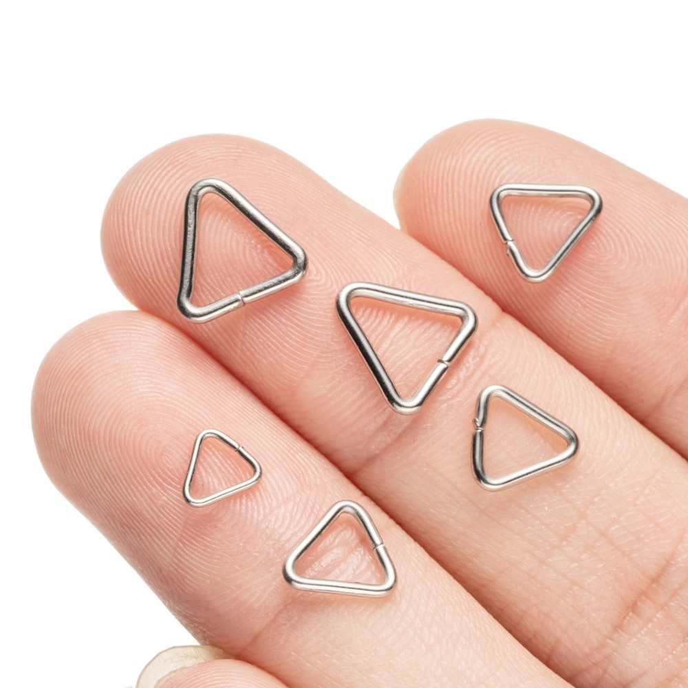 100pcs Stainless Steel Open Tr - Jewelry Making Jump Rings recension och pris