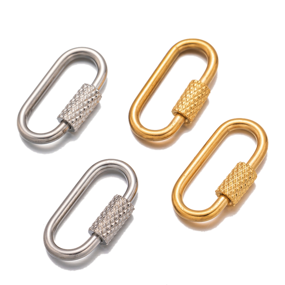 5pcs Stainless Steel Small Ova - Jewelry Making Charms recension och pris