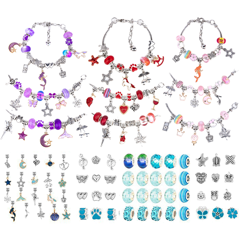 ﻿Girls DIY Bracelet Set Handm - Jewelry Making Qc recension och pris
