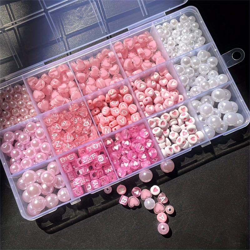 10-piece pink alphabet box, ac - Jewelry Making Kit For Beginners recension och pris