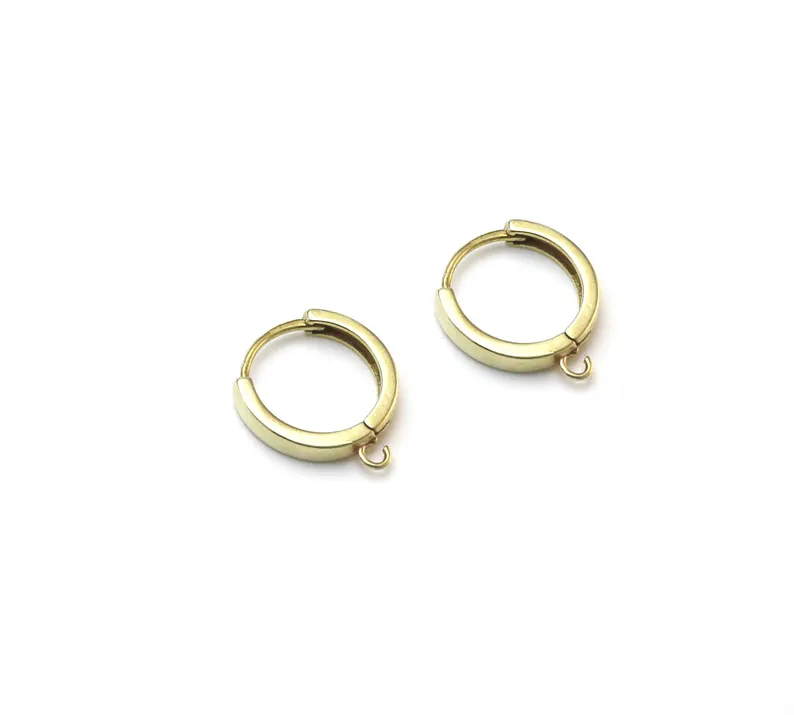 10pcs Brass Ear Hoops, Leverba - Jewelry Making Metal Supplies recension och pris