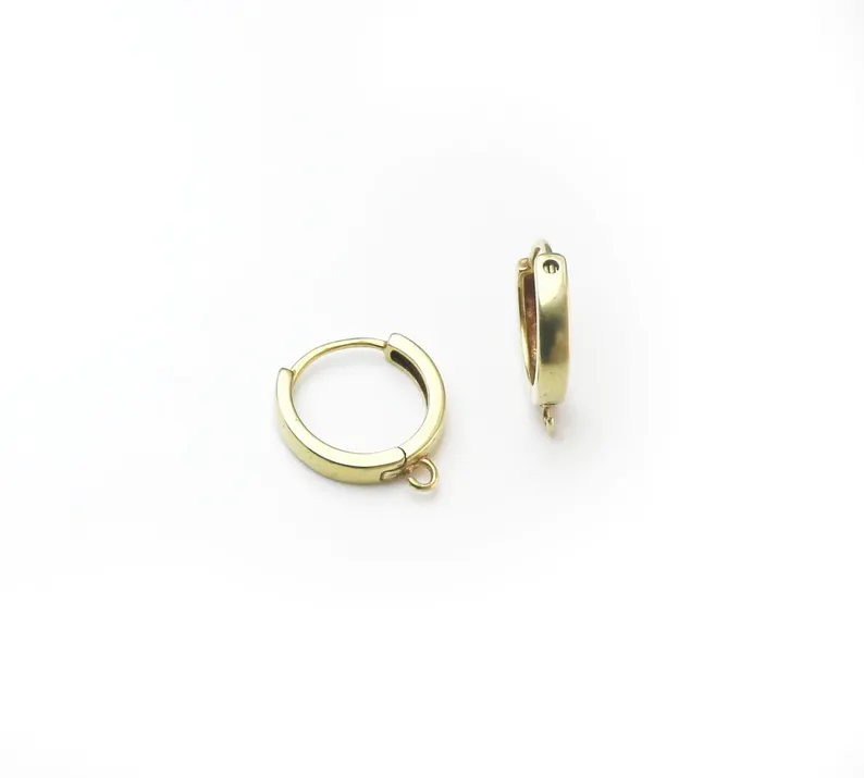 10pcs Brass Ear Hoops, Leverba - Jewelry Making Metal Supplies recension och pris