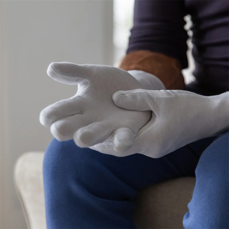 12/6 Pairs Cotton Work Gloves  - Jewelry Making Gloves recension och pris