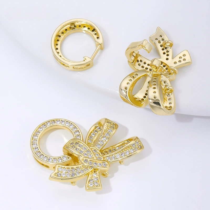 18K Gold Plated Pearl Clasps C - Jewelry Making Kit For Beginners recension och pris