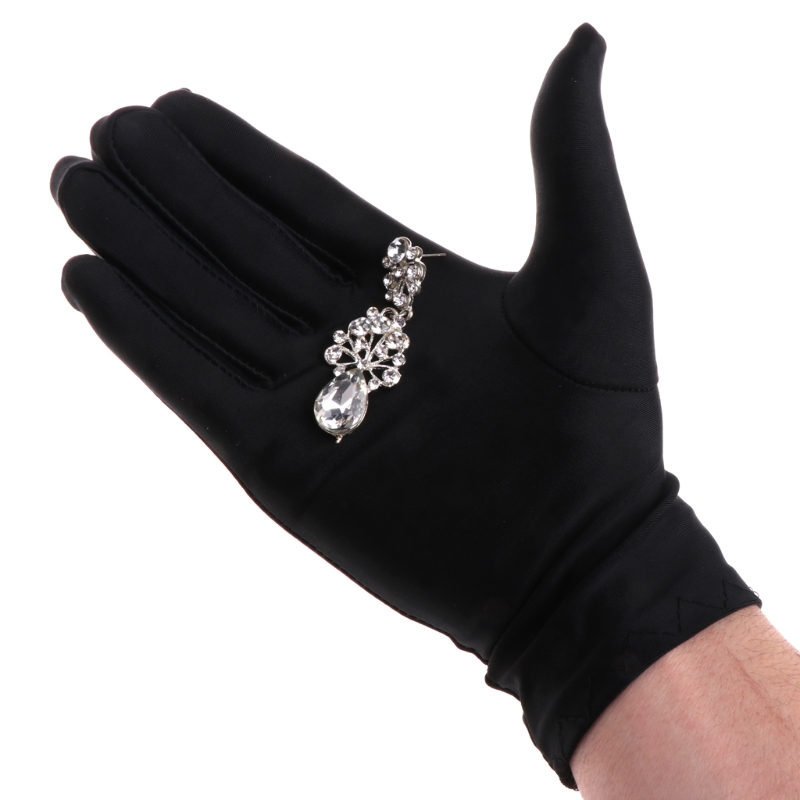 Black Cotton Gloves Jewelry Gl - Jewelry Making Gloves recension och pris