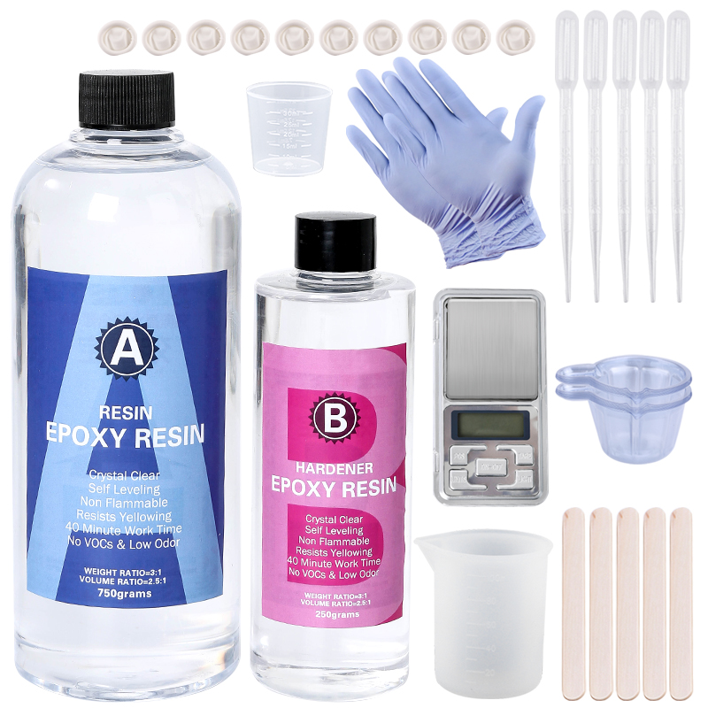 Epoxy Resin Kit Crystal Clear  - Jewelry Making Gloves recension och pris