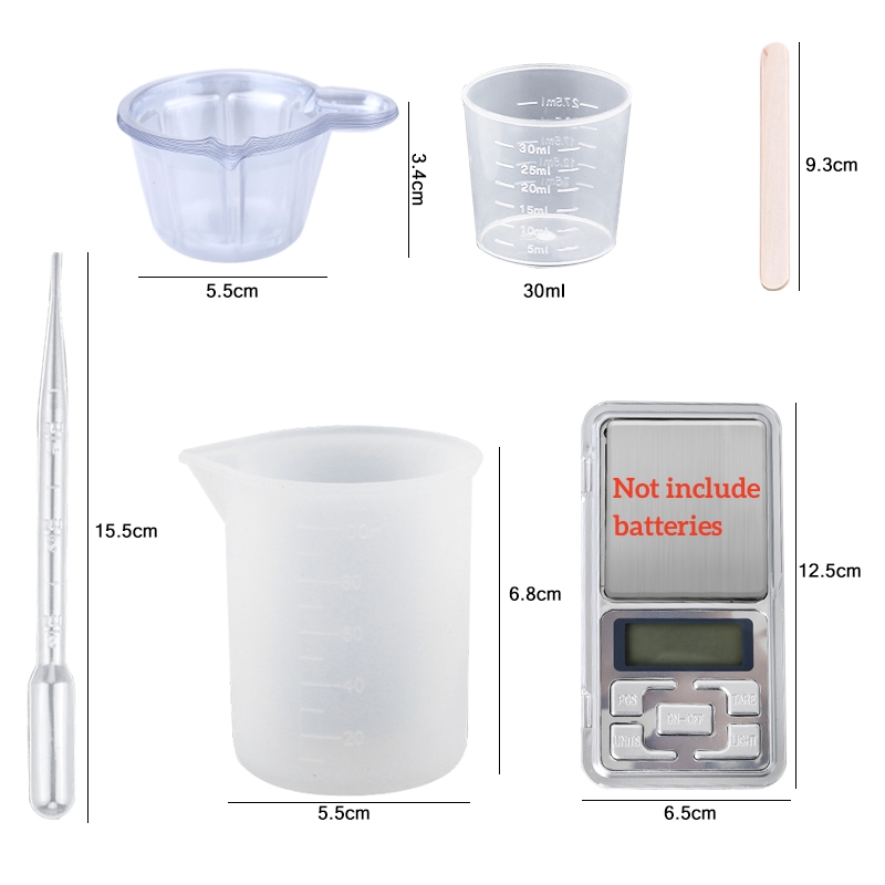 Epoxy Resin Kit Crystal Clear  - Jewelry Making Gloves recension och pris