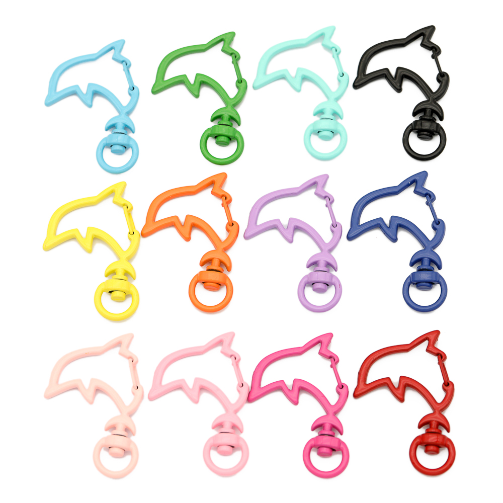 10pcs Candy Colors Metal Dolph - Jewelry Making Metal Supplies recension och pris