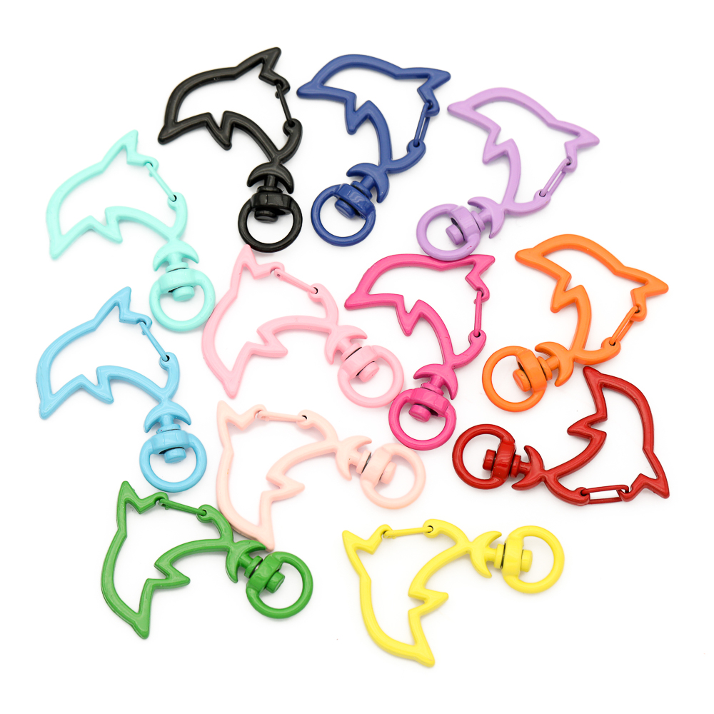 10pcs Candy Colors Metal Dolph - Jewelry Making Metal Supplies recension och pris