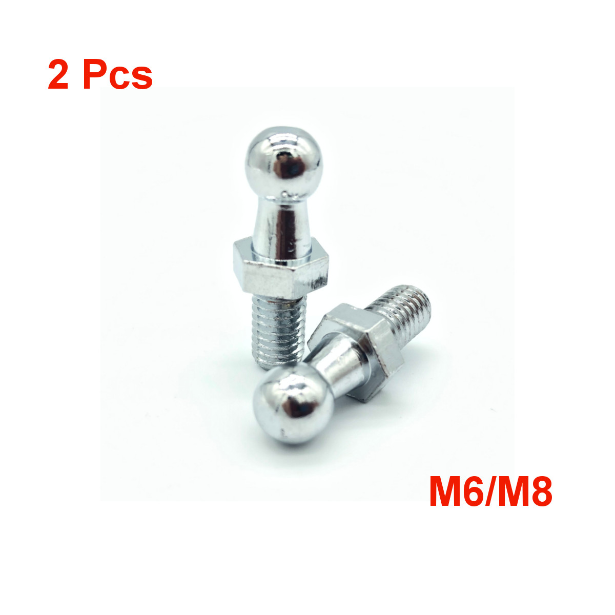 2Pcs M6 M8 Gas Strut End Fitti - Eyepin Ball End recension och pris