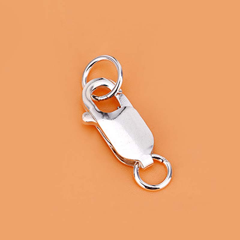 Genuine Real Pure Solid 925 St - Lobster Clasp Silver recension och pris