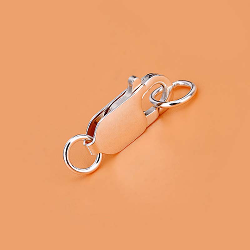 Genuine Real Pure Solid 925 St - Lobster Clasp Silver recension och pris