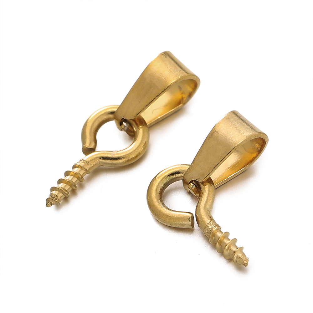 20Sets Stainless Steel Bail Cl - Jewelry Making Charms recension och pris