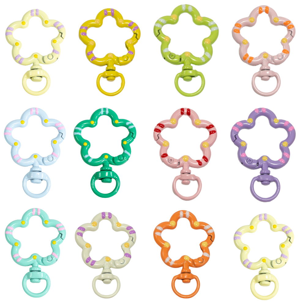 5pcs Flower Metal Lobster Claw - Jewelry Making Kit For Beginners recension och pris