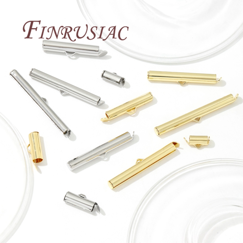 18K Gold Plated Crimp End Caps - Eyepin Ball End recension och pris