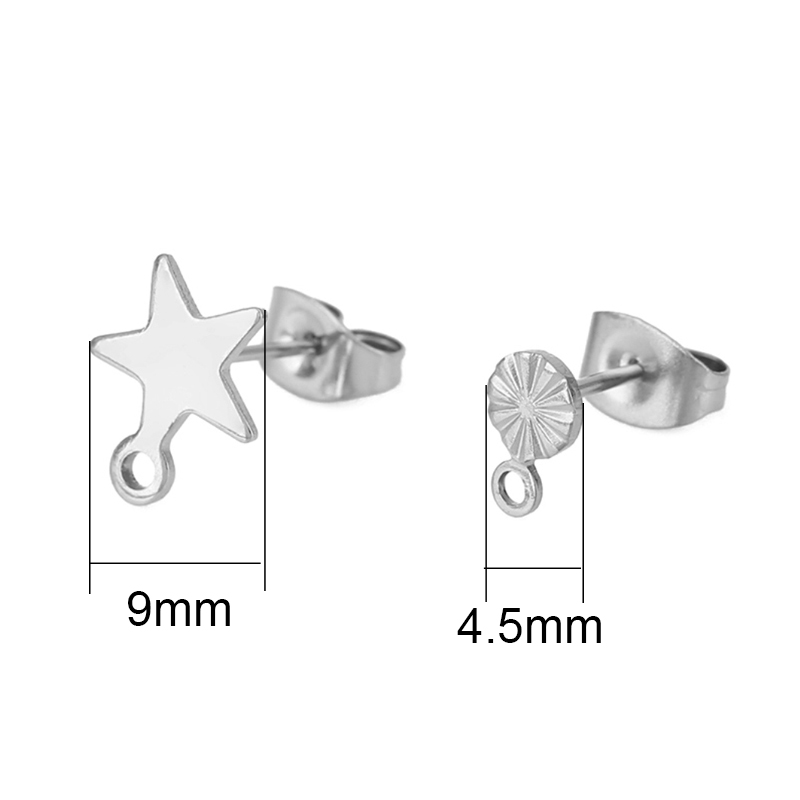20pcs Hypoallergenic Stainless - Jewelry Making Findings recension och pris