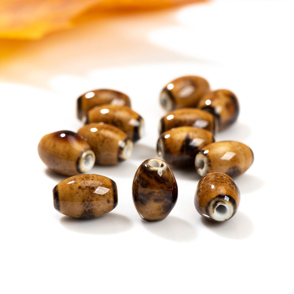 5pcs 20mm  Bucket Ceramic Bead - Jewelry Making Amazon recension och pris