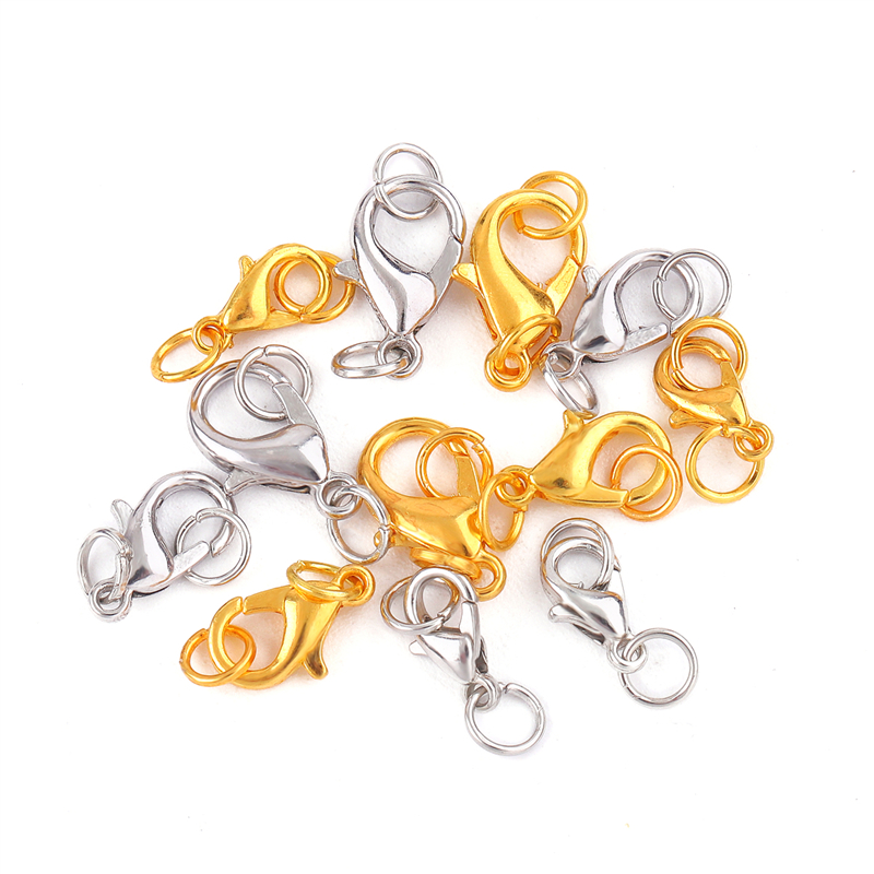 10/12/14mm10Set Stainless Stee - Jewelry Making Jump Rings recension och pris