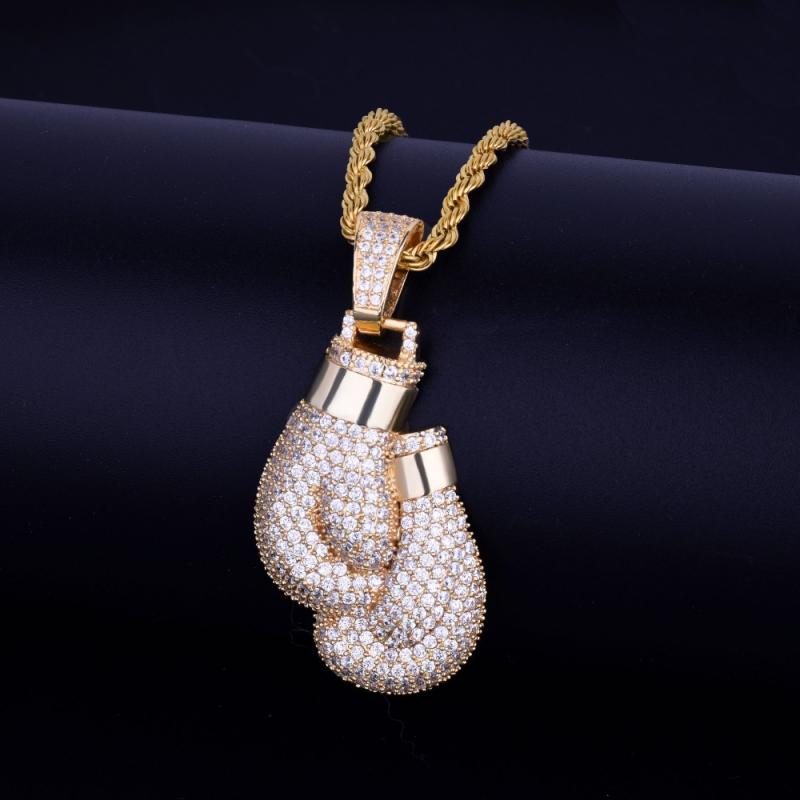 Hip Hop Bling Iced Cubic Zirco - Jewelry Making Gloves recension och pris