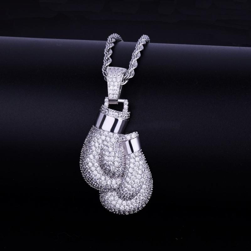 Hip Hop Bling Iced Cubic Zirco - Jewelry Making Gloves recension och pris