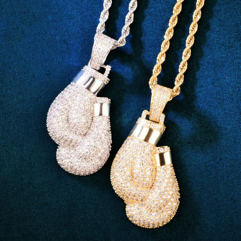 Hip Hop Bling Iced Cubic Zirco - Jewelry Making Gloves recension och pris