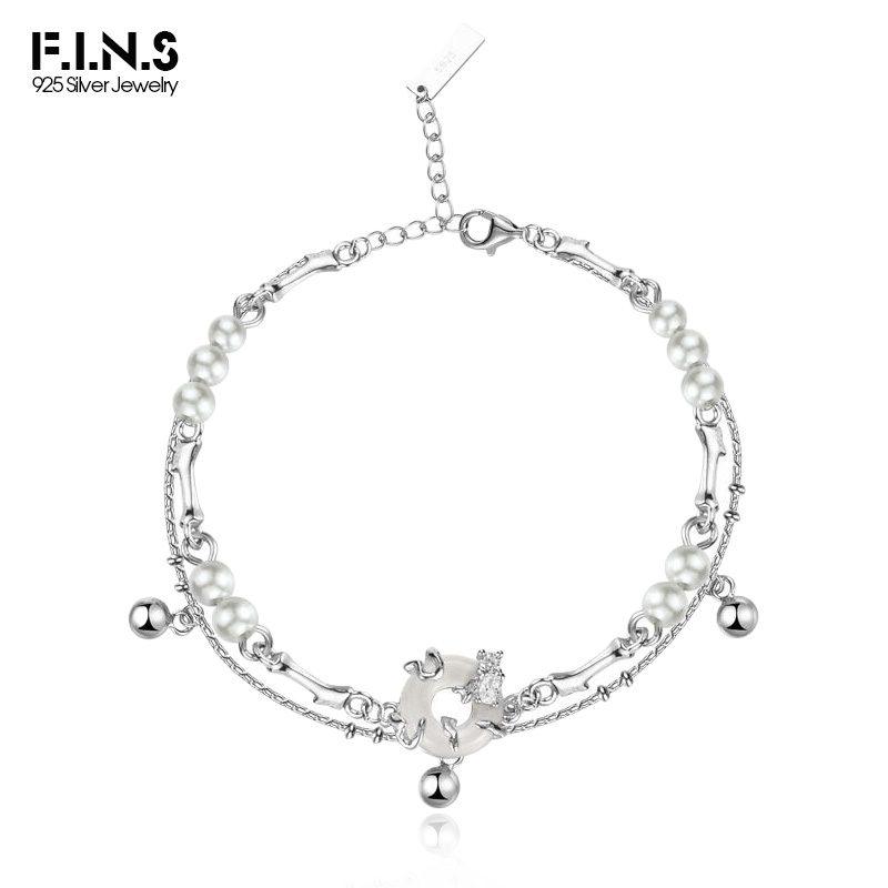 F.I.N.S Chinese Style Real S92 - Lobster Clasp Silver recension och pris