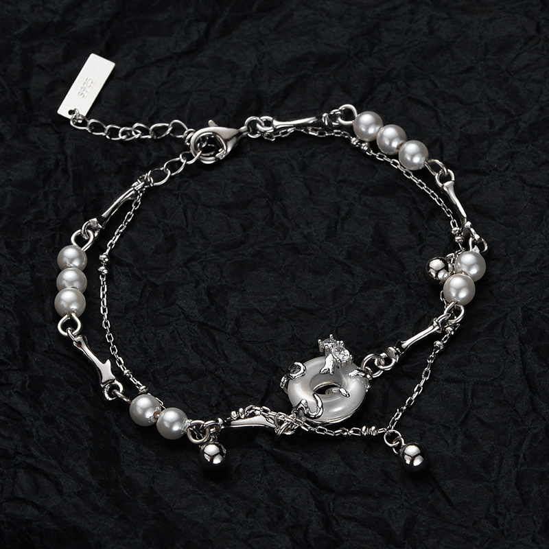 F.I.N.S Chinese Style Real S92 - Lobster Clasp Silver recension och pris