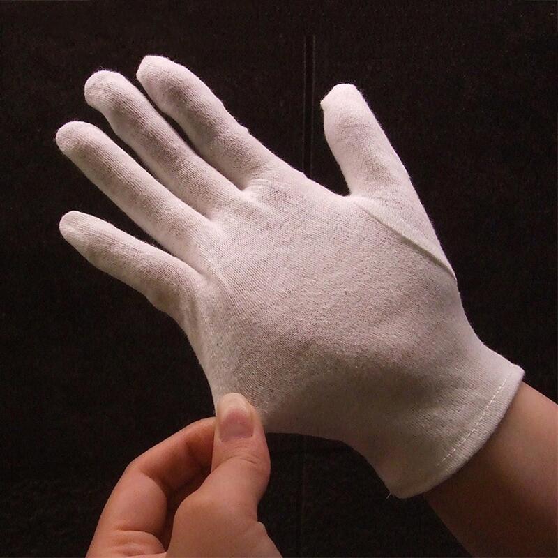 12Pairs White Cotton Work Glov - Jewelry Making Gloves recension och pris