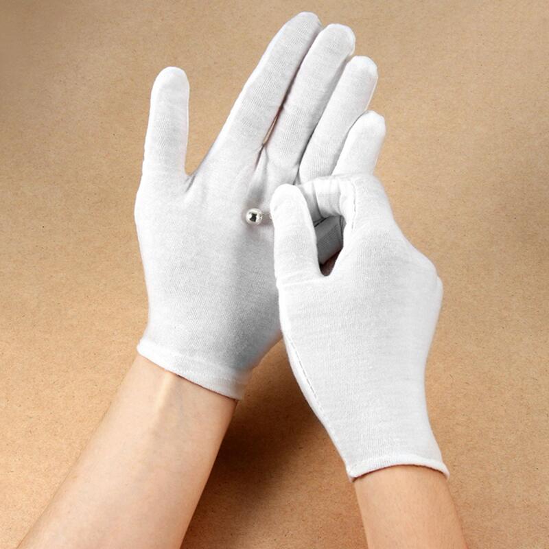 12Pairs White Cotton Work Glov - Jewelry Making Gloves recension och pris