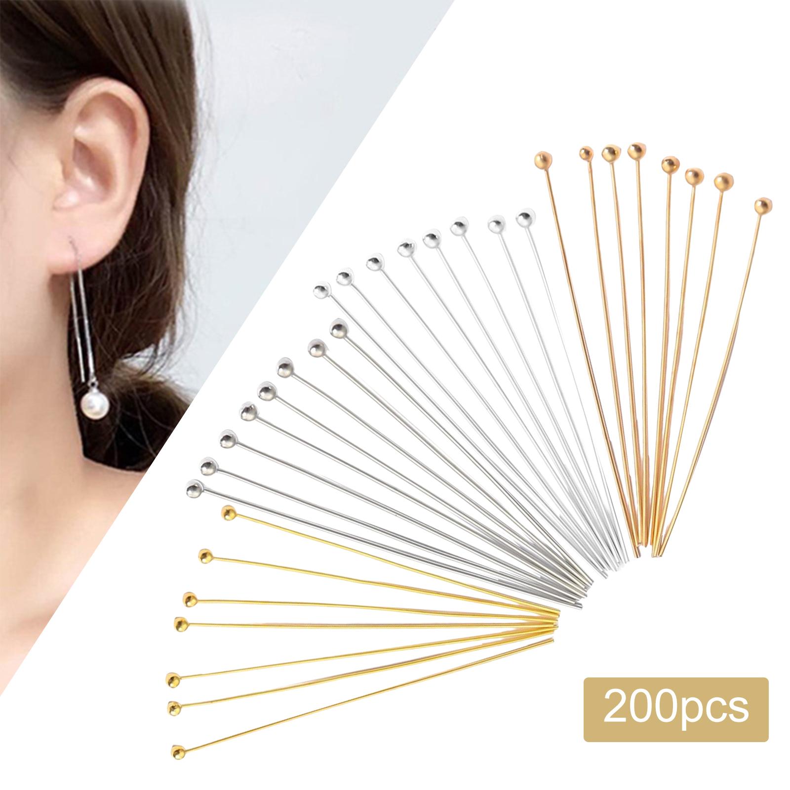 200 Metal End Head Findings fo - Eyepin Ball End recension och pris