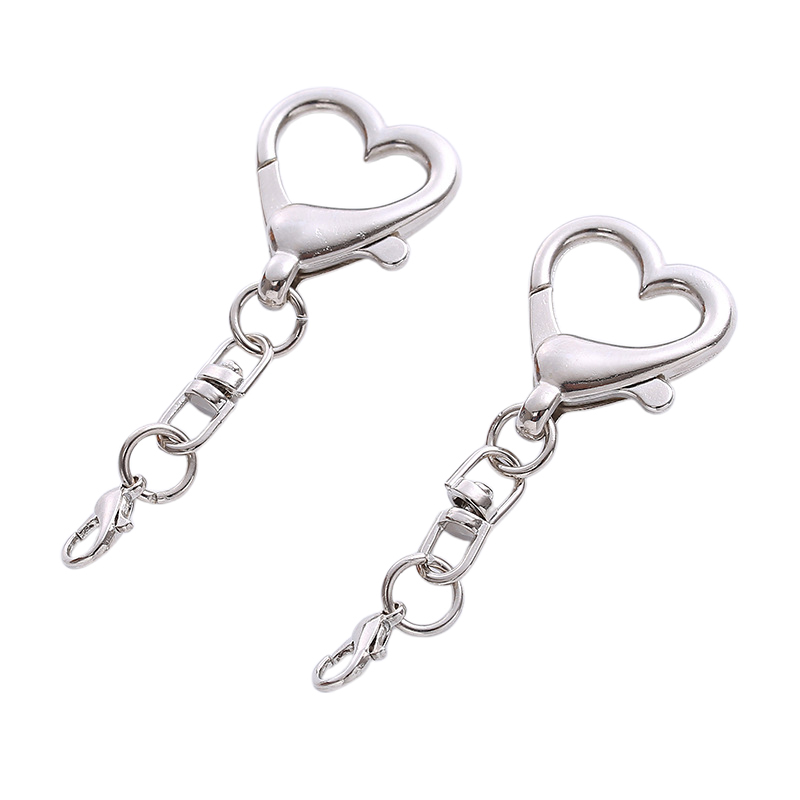 10/20/50Pieces Unique Alloy He - Lobster Clasp Silver recension och pris