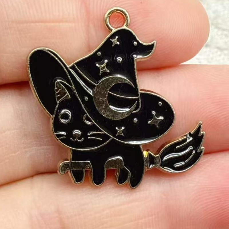 10pcs Original Alloy Enamel Bl - Jewelry Making Charms recension och pris