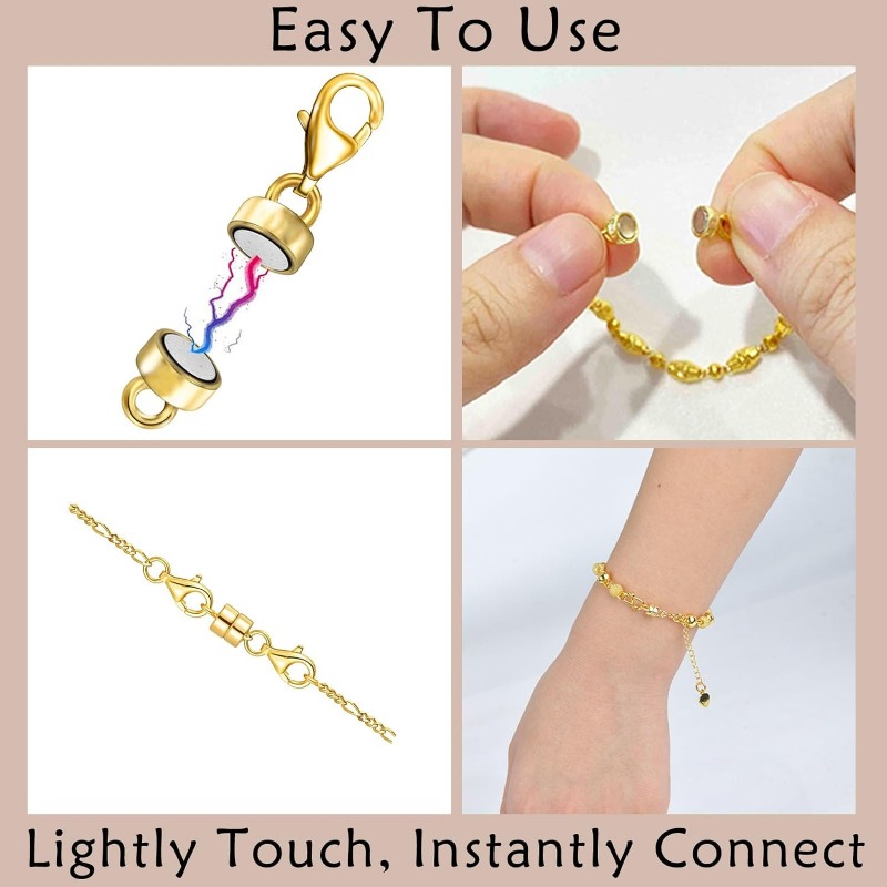 Magnetic Necklace Clasps and C - Lobster Clasp Silver recension och pris