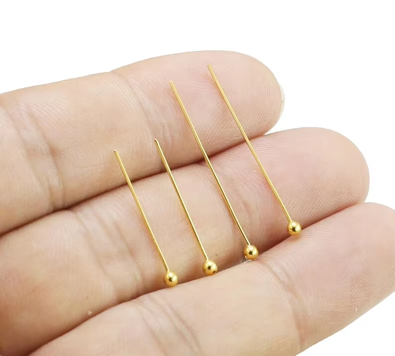 100pcs Ball Head Pin, Brass Ey - Eyepin Ball End recension och pris