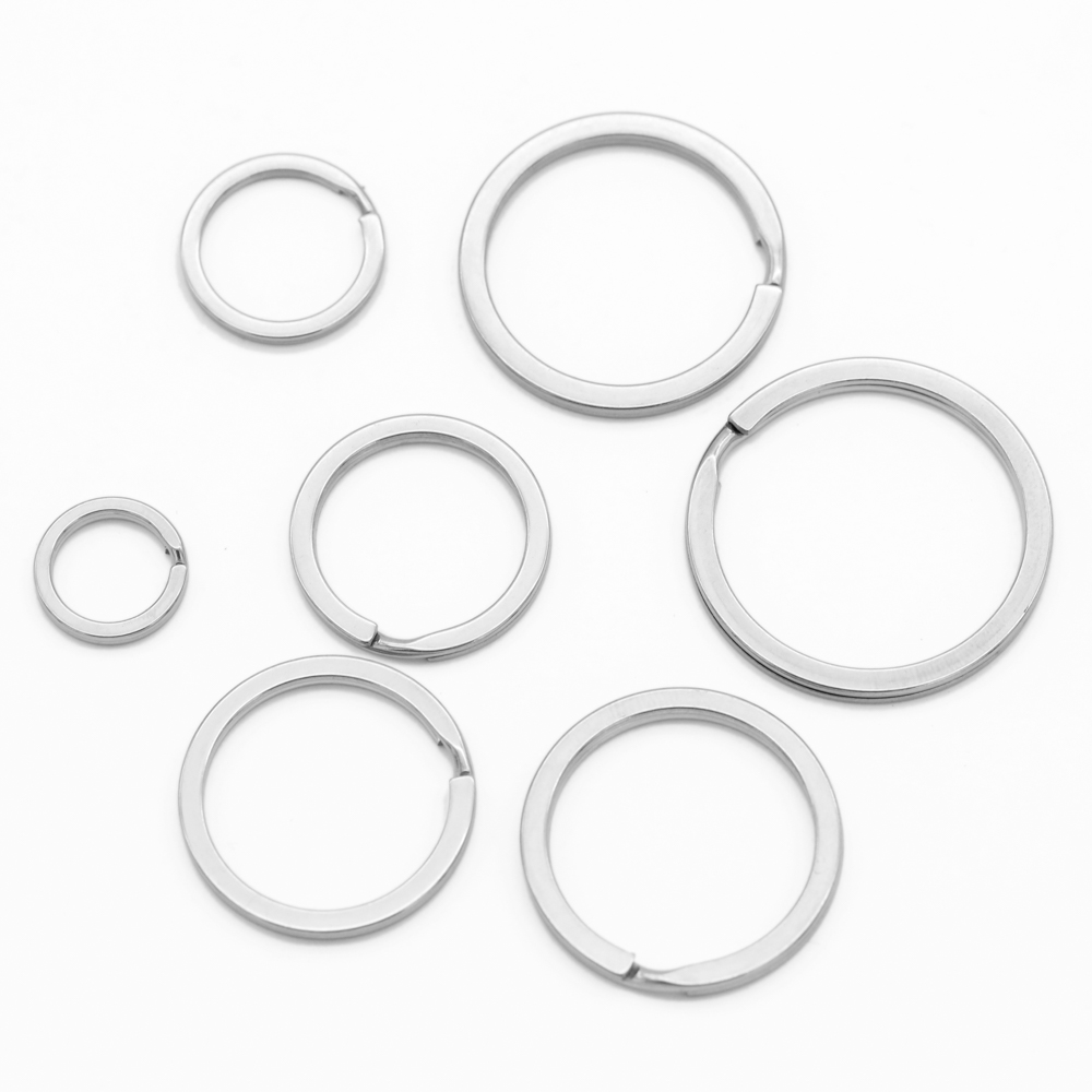 10pcs 15~35mm Stainless Steel  - Jewelry Making Jump Rings recension och pris