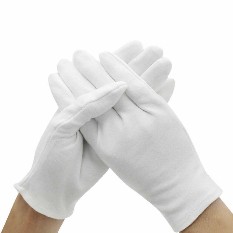 24PCS White Gloves 12 Pairs So - Jewelry Making Gloves recension och pris