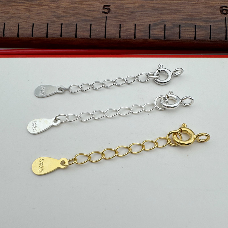 1PCS Solid 925 Sterling Silver - Lobster Clasp Silver recension och pris