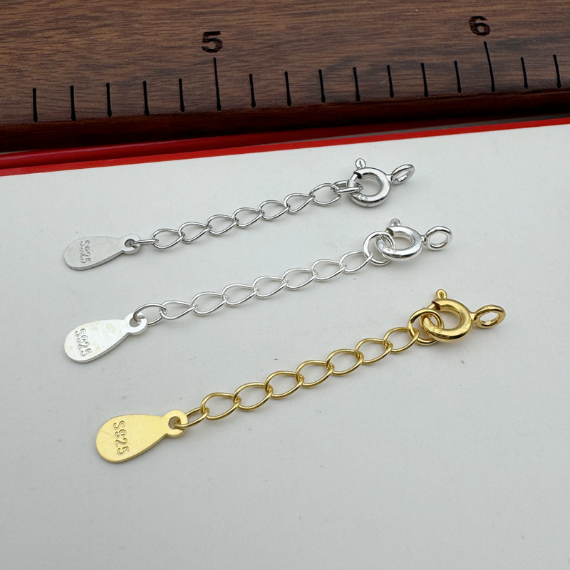 1PCS Solid 925 Sterling Silver - Lobster Clasp Silver recension och pris