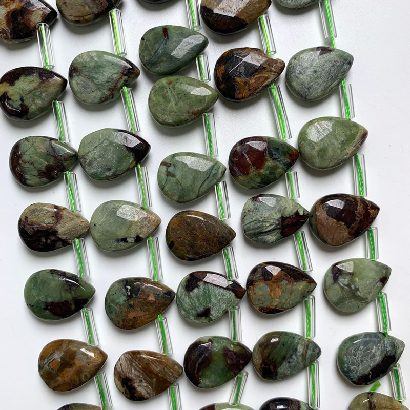 Faceted Natural 8x12mm Labrado - Jewelry Making Amazon recension och pris