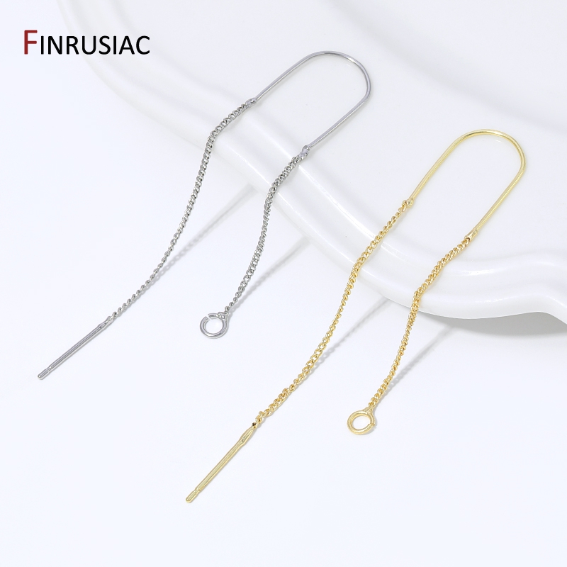 18K Gold Plated Brass Long Tas - Jewelry Making Findings recension och pris